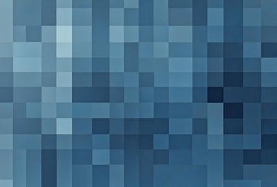 The primary subject of the image is a blue sky with a few clouds. The setting is a clear day with a cloudy sky. The visual style is a digital art or illustration, as the image appears to be a pattern or texture. The colors and mood are predominantly blue, creating a calm and serene atmosphere.