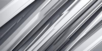 The primary subject of the image is a series of white, gray, and black lines. The setting is a white background, and the visual style appears to be a digital art or illustration. The dominant colors are white and gray, creating a clean and minimalist atmosphere.