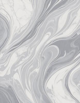 The primary subject of the image is a marble countertop with a patterned design. The setting is a kitchen or bathroom, as the countertop is a part of the counter. The visual style is a close-up of the marble countertop, showcasing its intricate pattern. The colors and mood of the image are predominantly gray, giving it a sophisticated and elegant appearance.