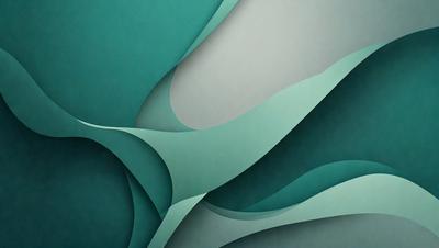 The primary subject of the image is a large, colorful, and abstract design. The setting is a blue background, which complements the vibrant colors of the design. The visual style is a combination of digital art and illustration, creating a unique and eye-catching pattern. The dominant colors are blue and green, giving the design a calming and soothing atmosphere.