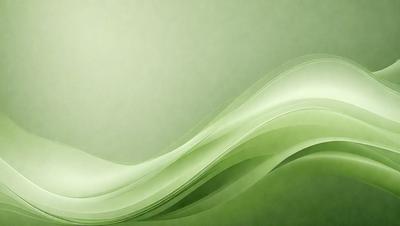 The primary subject of the image is a green wave or ripple pattern. The setting is a green background, which creates a sense of depth and contrast. The visual style is a digital art or illustration, as the wave appears to be a digital creation. The dominant colors are green, which gives the image a calm and soothing atmosphere.