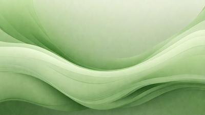 The primary subject of the image is a green, swirling, and flowing pattern. The setting is a green background, which creates a sense of depth and movement. The visual style is a digital art or illustration, as the pattern appears to be digitally created. The colors and mood are predominantly green, giving the image a calm and soothing atmosphere.