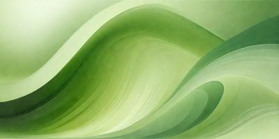 The primary subject of the image is a large, curved green leaf. The setting is a lush green environment, possibly a forest or a garden. The visual style is a combination of a photo and digital art, creating a vibrant and natural atmosphere. The dominant colors are green, with the leaf being the most prominent feature. The overall mood of the image is serene and peaceful, as it captures the beauty of nature.