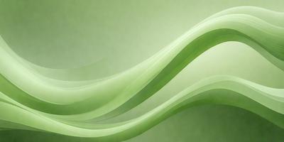The primary subject of the image is a green, flowing, and swirling pattern. The setting is a green background, which complements the green pattern. The visual style is a digital art or illustration, creating a dynamic and vibrant atmosphere. The colors and mood are predominantly green, giving the image a fresh and lively feel.