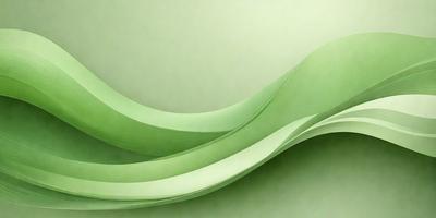The primary subject of the image is a green, curved, and wavy design. The setting is a green background, which complements the design. The visual style is a combination of digital art and illustration, creating a unique and eye-catching pattern. The colors and mood of the image are predominantly green, giving it a fresh and lively atmosphere.