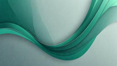 The primary subject of the image is a large, curved, and colorful design. The setting is a white background, which provides a clean and minimalist appearance. The visual style is a combination of digital art and illustration, creating a unique and eye-catching pattern. The colors and mood of the image are predominantly green, which adds a sense of freshness and vibrancy to the design.