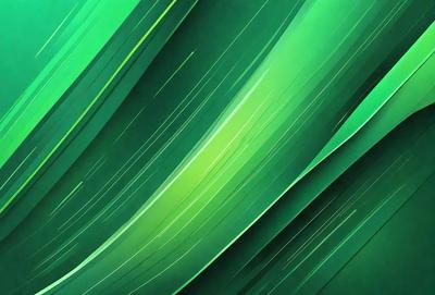 The primary subject of the image is a close-up of a green leaf, which is the main focus of the image. The setting is a green background, which complements the green leaf. The visual style is a digital art or illustration, as the leaf appears to be a part of a larger pattern or design. The colors and mood of the image are predominantly green, creating a calm and serene atmosphere.