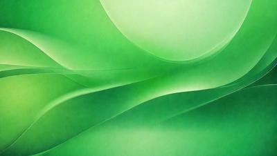 The primary subject of the image is a green, swirling, and curved pattern. The setting is a green background, which adds to the overall atmosphere. The visual style is a combination of digital art and illustration, creating a unique and eye-catching design. The colors and mood convey a sense of movement and energy, with the green hue being the dominant color throughout the scene.