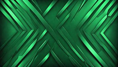 The primary subject of the image is a green and white patterned wallpaper. The setting is a room with a green and white wallpapered wall. The visual style is a patterned wallpaper, which gives the room a unique and modern appearance. The dominant colors are green and white, creating a calm and soothing atmosphere in the room.