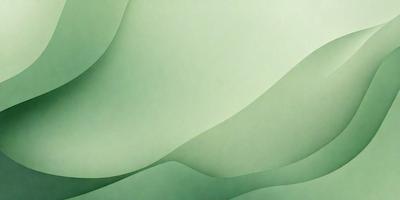The primary subject of the image is a green, curved surface that resembles a mountain or a wave. The setting is a green background, which adds to the overall atmosphere of the image. The visual style is a combination of photo and digital art, creating a unique and interesting visual effect. The colors and mood of the image are predominantly green, giving it a serene and natural feel.