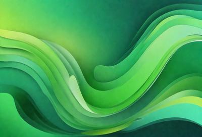 The primary subject of the image is a green and white painting or drawing of a leafy plant. The setting is a dark background, which contrasts with the vibrant colors of the plant. The visual style appears to be a combination of digital art and illustration, creating a unique and artistic representation of the leafy plant. The colors and mood of the image are predominantly green and white, giving it a serene and natural atmosphere.