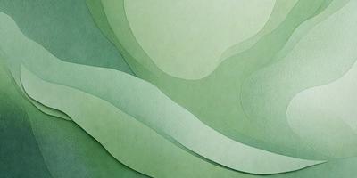 The primary subject of the image is a green leafy plant. The setting is a green background, which creates a natural and vibrant atmosphere. The visual style is a combination of a photo and digital art, giving the image a unique and artistic appearance. The colors and mood are predominantly green, which is associated with nature and tranquility.