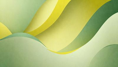 The primary subject of the image is a yellow and green leaf, which is the main object, scene, or focus of the image. The setting or background features a green and yellow leaf, which is the primary subject. The visual style of the image is a digital art or illustration, as it is a pattern or texture. The colors and mood of the image are predominantly yellow and green, creating a warm and vibrant atmosphere.