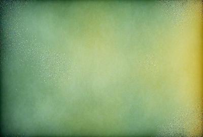 The primary subject of the image is a green background with a few white specks. The setting is a plain, green wall, and the visual style is a close-up of the green wall. The colors and mood of the image are predominantly green and calm.