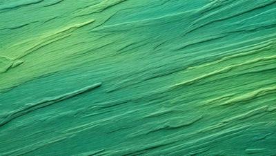 The primary subject of the image is a close-up of a green, textured surface. The setting appears to be a painting or drawing, with a focus on the intricate details of the green material. The visual style suggests a creative and artistic approach to the subject matter. The colors and mood of the image are predominantly green, giving it a natural and serene atmosphere.