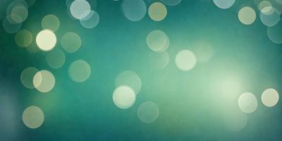 The primary subject of the image is a bright green background with a pattern of white lights. The setting appears to be a dark room, and the visual style is a combination of a photo and digital art. The dominant colors are green and white, creating a lively and energetic atmosphere.