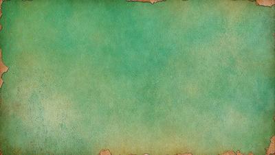 The primary subject of the image is a large, green, textured surface. The setting is a room with a green wall, and the visual style is a combination of a photo and a drawing. The colors and mood of the image are predominantly green, creating a calm and serene atmosphere.