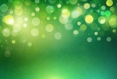 The primary subject of the image is a green background with a pattern of green and yellow lights. The setting appears to be a digital art or illustration, as the lights are arranged in a visually appealing manner. The visual style is a mix of digital art and pattern, creating a vibrant and lively atmosphere. The dominant colors are green and yellow, which contribute to the overall mood of the image.