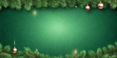 The primary subject of the image is a green tablecloth with a Christmas tree pattern. The setting is a Christmas-themed table, and the visual style is a digital art or illustration. The dominant colors are green and white, creating a festive and cozy atmosphere.