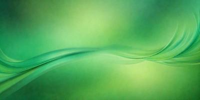 The primary subject of the image is a green wave or ripple effect. The setting is a green background, which adds to the overall atmosphere. The visual style is a digital art or illustration, creating a unique and eye-catching effect. The dominant colors are green, which gives the image a calming and natural mood.