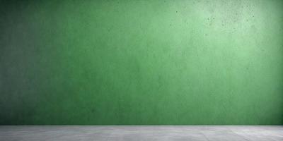 The primary subject of the image is a green wall. The setting is a room with a green wall, and the visual style is a photo. The dominant colors are green, and the overall atmosphere is calm and serene.