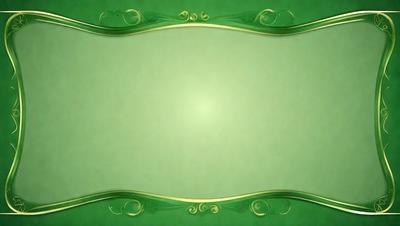 The primary subject of the image is a green frame with a white background. The setting is a green background, which creates a vibrant and lively atmosphere. The visual style is a combination of digital art and illustration, giving the image a unique and creative appearance. The colors and mood are predominantly green, which adds a sense of freshness and tranquility to the scene.