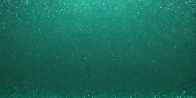 The primary subject of the image is a close-up of a green background with a pattern of glittering, shiny, and sparkling elements. The setting appears to be a dark room, and the visual style is a combination of a photo and digital art. The colors and mood of the image are predominantly dark and mysterious, with the green background and glittering elements creating a captivating and intriguing atmosphere.