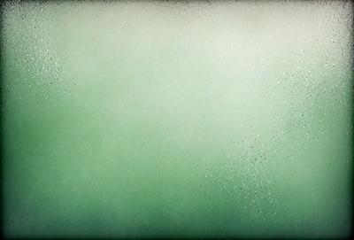 The primary subject of the image is a green background with a pattern of white specks. The setting appears to be a dark room, and the visual style is a close-up of the green background. The colors and mood of the image are predominantly dark and moody, with the green background providing a contrasting element.