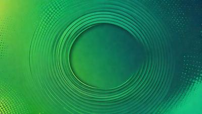 The primary subject of the image is a green circle, which is the main object, scene, or focus of the image. The setting/background features a green and white pattern, which adds to the overall atmosphere of the image. The visual style of the image is a combination of photo and digital art, creating a unique and eye-catching design. The colors and mood of the image are predominantly green and white, giving it a fresh and vibrant appearance.