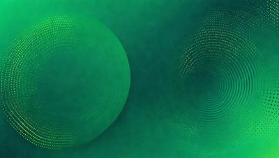 The primary subject of the image is a large, round, green object, which appears to be a sphere. The setting is a dark, green background, which contrasts with the bright green sphere. The visual style of the image is a combination of a photo and digital art, creating a unique and intriguing appearance. The colors and mood of the image are predominantly green, with the bright green sphere standing out against the darker green background.