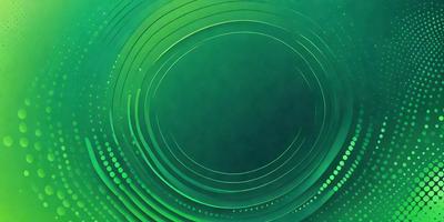The primary subject of the image is a green circle, which is the main object, scene, or focus of the image. The setting/background consists of a green and white background, which adds to the overall atmosphere. The visual style of the image is a combination of a photo and digital art, creating a unique and eye-catching design. The colors and mood of the image are predominantly green and white, giving it a fresh and clean appearance.