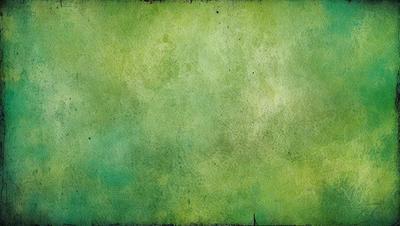 The primary subject of the image is a green background with a pattern of green and white dots. The setting is a green wall, and the visual style is a painting or drawing. The colors and mood of the image are predominantly green, creating a calm and soothing atmosphere.