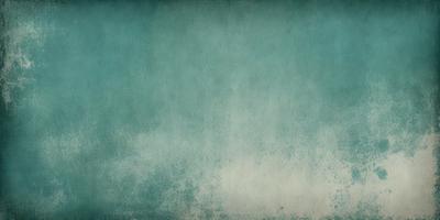 The primary subject of the image is a large body of water, which appears to be a blue ocean. The setting is a cloudy sky, creating a moody atmosphere. The visual style of the image is a painting, which adds a sense of depth and artistic expression. The dominant colors are blue and gray, which contribute to the overall mood of the scene.