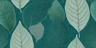 The primary subject of the image is a leaf, which is the main object, scene, or focus of the image. The leaf is green and appears to be a part of a larger plant. The setting or background of the image is a blue surface, which adds a unique visual style to the image. The colors and mood of the image are predominantly green and blue, creating a calm and serene atmosphere.