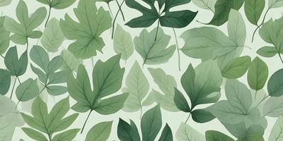The image features a large number of green leaves arranged in a pattern. The leaves are displayed in various orientations, creating a visually appealing and lively scene. The primary subject of the image is the green leaves, which are the main focus and the primary subject of the image. The setting is a white background, which provides a clean and uncluttered environment for the leaves to be displayed. The visual style of the image is a combination of photo and digital art, as it appears to be a close-up of the leaves,