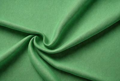 The primary subject of the image is a green fabric, which is the main object, scene, or focus of the image. The setting or background is a green cloth, and the visual style is a photo. The colors and mood of the image are predominantly green, creating a calm and serene atmosphere.