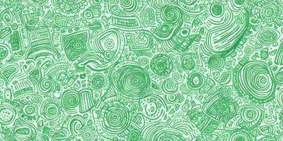 The primary subject of the image is a green and white patterned surface, which appears to be a drawing or a digital artwork. The setting is a close-up of the pattern, showcasing the intricate details of the design. The visual style is a combination of digital art and illustration, creating a unique and artistic appearance. The colors and mood of the image are predominantly green and white, giving it a fresh and clean atmosphere.