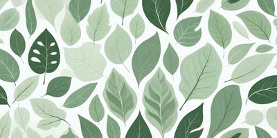 The image features a large collection of green leaves arranged in a pattern. The leaves are displayed in various shapes and sizes, creating a visually appealing and lively scene. The primary subject of the image is the green leaves, which are the main focus and the primary subject of the image. The setting is a white background, which provides a clean and uncluttered environment for the leaves to be displayed. The visual style of the image is a combination of digital art and illustration, as the leaves are carefully arranged and displayed in a vis