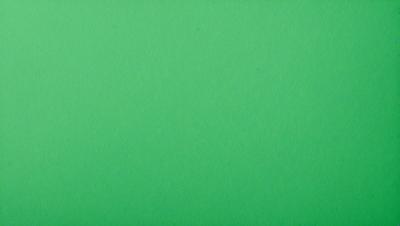 The primary subject of the image is a large, green wall. The setting is a plain, empty room with no other objects or people visible. The visual style is a close-up of the green wall, which gives a sense of depth and texture. The colors and mood of the image are predominantly green, creating a calm and serene atmosphere.