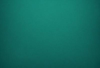 The primary subject of the image is a large, dark green surface. The setting is a room with a green wall, and the visual style is a photo. The dominant colors are green, and the overall atmosphere is calm and serene.