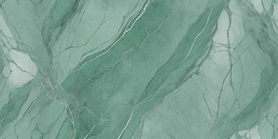 The primary subject of the image is a green marble wall with a pattern of white stripes. The setting is a bathroom, and the visual style is a photo. The dominant colors are green and white, creating a calm and soothing atmosphere.