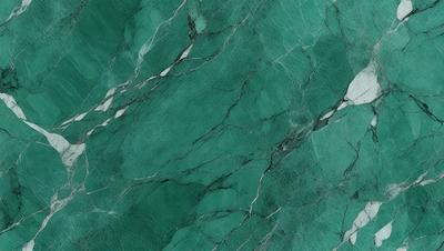 The primary subject of the image is a close-up of a green marble wall. The setting is a room with a green marble wall, which serves as the background. The visual style is a photo, capturing the intricate details of the marble wall. The dominant colors are green and white, creating a serene and natural atmosphere.