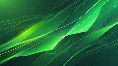 The primary subject of the image is a green and white pattern, which appears to be a digital art or illustration. The setting is a dark background, which contrasts with the bright green and white colors of the pattern. The visual style suggests that the image is a creative and artistic representation of the green and white pattern. The colors and mood of the image are lively and vibrant, with the green and white colors evoking a sense of freshness and energy.
