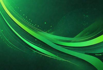 The primary subject of the image is a green and white pattern, which appears to be a digital art or illustration. The setting is a dark background, which contrasts with the bright green and white colors of the pattern. The visual style suggests that the image is a creative and artistic representation of the green and white pattern. The colors and mood of the image are lively and vibrant, with the green and white colors evoking a sense of freshness and energy.
