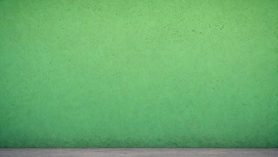 The primary subject of the image is a green wall. The setting is a room with a green wall, and the visual style is a photo. The dominant colors are green, and the overall atmosphere is calm and serene.