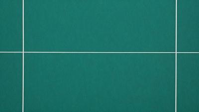 The primary subject of the image is a long, thin white line on a green background. The setting appears to be a simple, minimalistic design. The visual style is a combination of a photo and a digital art, as the line is drawn with precision, and the green background is a digital element. The colors and mood of the image are predominantly green and calm, with the white line adding a touch of simplicity and elegance to the overall design.
