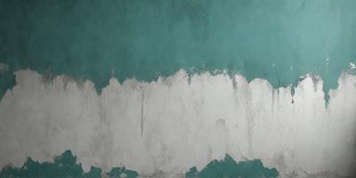 The primary subject of the image is a wall with peeling paint, giving it a worn and aged appearance. The setting is a room with a green background, which contrasts with the peeling paint. The visual style is a close-up of the wall, showcasing the details of the peeling paint. The colors and mood of the image are predominantly green, with the peeling paint adding a sense of decay and impermanence.
