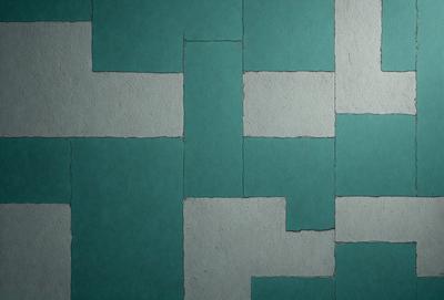 The primary subject of the image is a blue and white patterned surface. The setting is a blue and white checkered pattern, which is the main object, scene, or focus of the image. The visual style is a combination of digital art and illustration, creating a unique and eye-catching design. The colors and mood of the image are predominantly blue and white, giving it a clean and modern appearance.