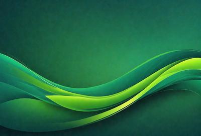 The primary subject of the image is a green background with a green and white design. The setting is a wall, and the visual style is a digital art or illustration. The colors and mood of the image are predominantly green, creating a calm and soothing atmosphere.