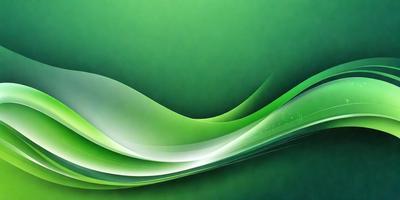 The primary subject of the image is a green and white swirl pattern. The setting is a green background, which creates a vibrant and lively atmosphere. The visual style is a combination of digital art and illustration, giving the image a modern and creative appearance. The dominant colors are green and white, which evoke a sense of freshness and energy.